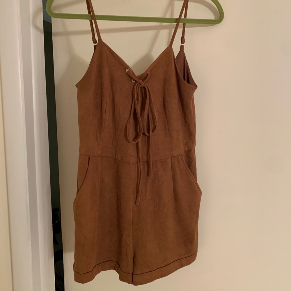 Ethereal Brown Romper